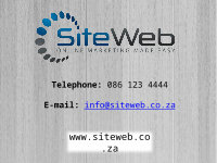 Online Marketing & Website Design Company SiteWeb - [PPTX Powerpoint]